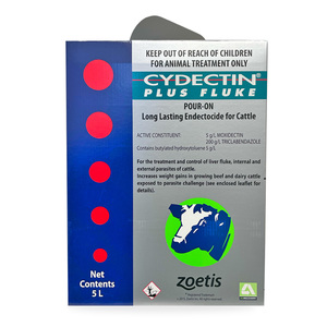4 Drench New Zealand Cydectin Plus Fluke Pour-on