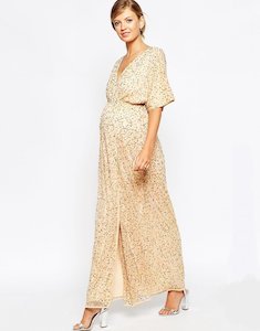 Maternity Sequin Gown – Sz 18-20