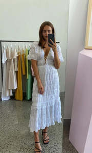 Ruby Mirella Dress - White