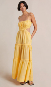 Bec Bridge: Bec & Bridge Alexandra Tie Maxi - Yellow
