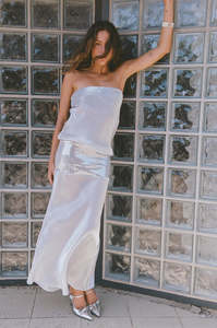 Mode Mischief Melt Moonwater Panel Maxi