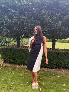 WORLD Vintage Monochrome Dress