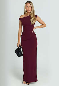 21st: Showpo Genie Dress Sz 8 Wine