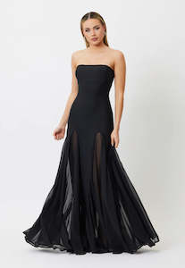 Black Dresses: Bianca and Bridgett Mae Maxi Dress Sz 8 Black