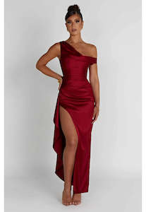 Size 6: Babyboo Julienne Dress Wine Sz XS