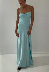 HNTR the label Gaia Gown Aqua Sz L