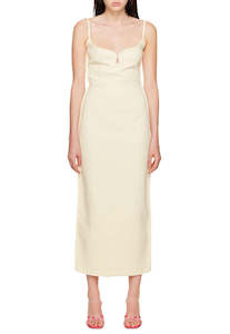 Paris Georgia Marlo Dress White Sz S