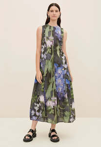 Midi: Kowtow Mosaic Dress Sz 8