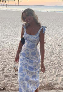 Zimmermann: Zimmermann Postcard Tie Dress Sz 8