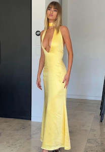 I am Delilah Margot Maxi Dress Daffodil Sz S