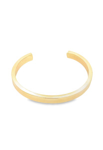 Gold-filled Flat Edged Bangle