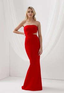 Red Graduation Dress: Lexi Serafina Dress Red Sz 10