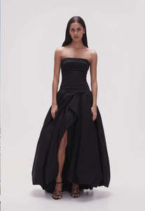 Our Favourites: Aje Violette Dress Sz 10 Black