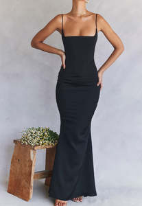 Bridesmaids Dresses: House of CB Olivette Dress Sz M Black
