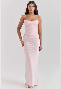Pink Dresses: EX RENTAL House of CB Giuliana Set Sz M Pink