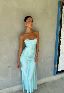Balldress: Hugo Dress Aqua Sz M