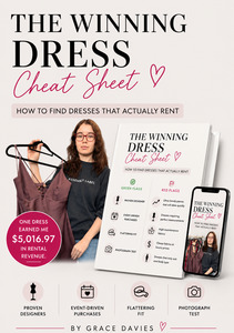 The 5k Revenue Rental Dress Cheat Sheet - FREE DOWNLOAD