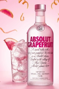 Absolut Vodka Flavored in Grapefruit 700ml