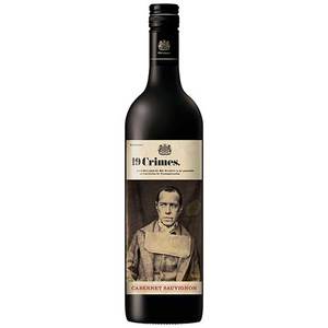 Red Wine Drinkland: 19 Crimes Cabernet Sauvignon 750ml