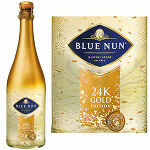 Sparkling Wine Drinkland: Blue Nun 24K Gold Edition German Sparkling Wine 750mL