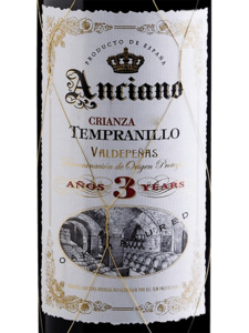 Anciano ‘Aged 3 Years’ Crianza Valdepenas Tempranillo 1500ml