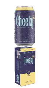 Cheeky Hard Iced Tea Mango 6.5% 10Pk 330ml Can