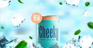 Cheeky Hard Peach Vodka Iced Tea 10x330ml Can