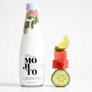 Clean Collective Mojito Watermelon-Cucumber-Lime Cocktail 8pk Bottles