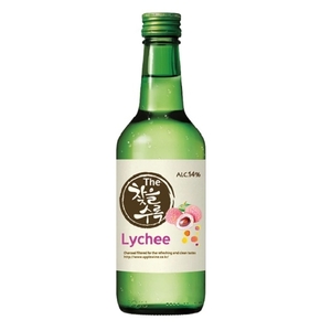 Beer & Cider Drinkland: Soju Flavor in Lychee 韩国烧酒-荔枝口味 4x360ml Bottles 소주