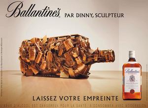 Ballantine’s Finest Blended Whisky Party Pair – 4×1 Litre
