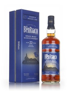 Spirits Drinkland: BenRiach 22 Years Old Moscatel Finish Speyside Single Malt Whisky 700mL