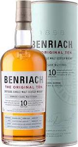 BenRiach The Original Ten 10 Years Old Speyside Single Malt Whisky 700mL