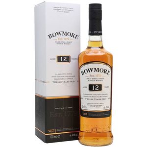 Bowmore 12 Year Old Islay Single Malt Scotch Whisky 700mL