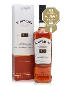 Bowmore 15 Year Old Islay Single Malt Scotch Whisky 700mL