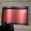 PET Satin Chrome Red