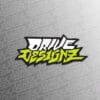 9x4cm DRIVE DESIGNZ STICKERS