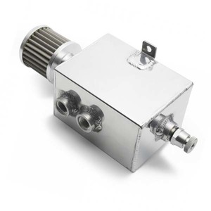 Products: Baffled oil catch can – 1.6L breather – Driven Performance