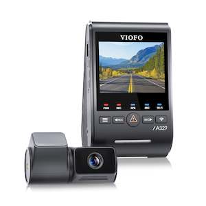 Front Rear Interior Dashcams: Viofo A329T 2CH (4K/2K-Telephoto)