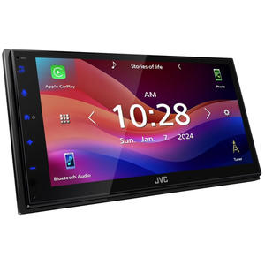 JVC Head Unit: Jvc Kw-M590bt | Wired Apple Carplay & Android Auto Head Unit