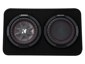 Kicker Tcwrt82 Comprt 8inch/2ohm Slimline Loaded Subwoofer