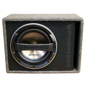 12": Phoenix Gold Z112abv2 12″ 1000w Max Active Sub Ncludes Cables