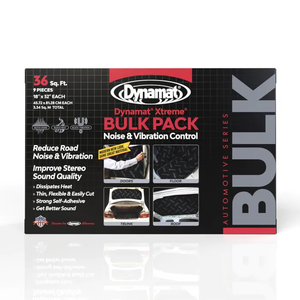 Accessories: Dynamat Xtreme Bulk Pack Sound Deadening (457mm X 812mm X 1.72mm) 9 Sheet Pack