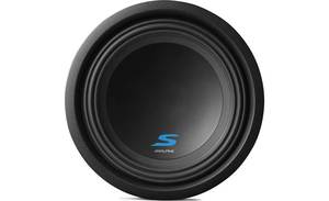 10": Alpine S-w10d4 Type S Dual 4ohm 10inch Sub Clearance Deal