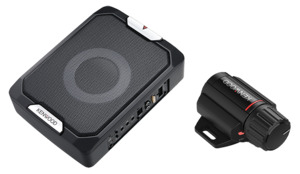 8": Kenwood Ksc-psw88 Powered Underseat 8inch Subwoofer