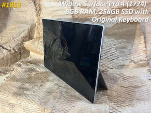 Computers Office Tech: Window Surface Pro 4 (1724), 256GB with Keyboard, 8GB RAM Touch Screen #1853