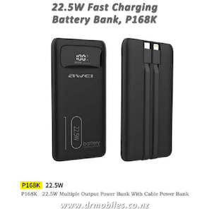 Power Banks: Fast Charge Battery Bank -  10,000mAh,  22.5wAwai P168K