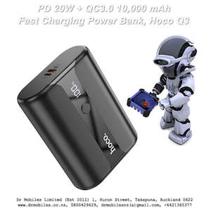 Power Banks: 10,000mAH QE PD20W+QC30. Battery Bank Hoco Q3 Power