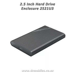 Hard Drives: 2.5 Inch Hard Drive Enclosure (up to 4TB SSD or HDD Size) - Orico 2521U2