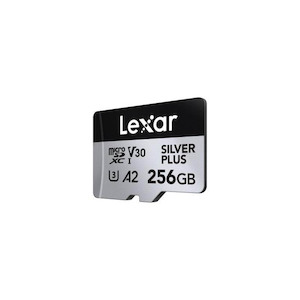 Products: Lexar Professional MicroSD Card SILVER Series 256Gb - Drone Depot - NZ Authorised DJI Retailer