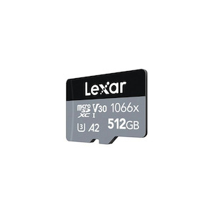 Lexar Professional MicroSD Card SILVER Series 512Gb - Drone Depot - NZ Authorise&hellip;